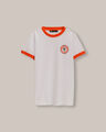 Playera Ringer Blanca,BLANCO